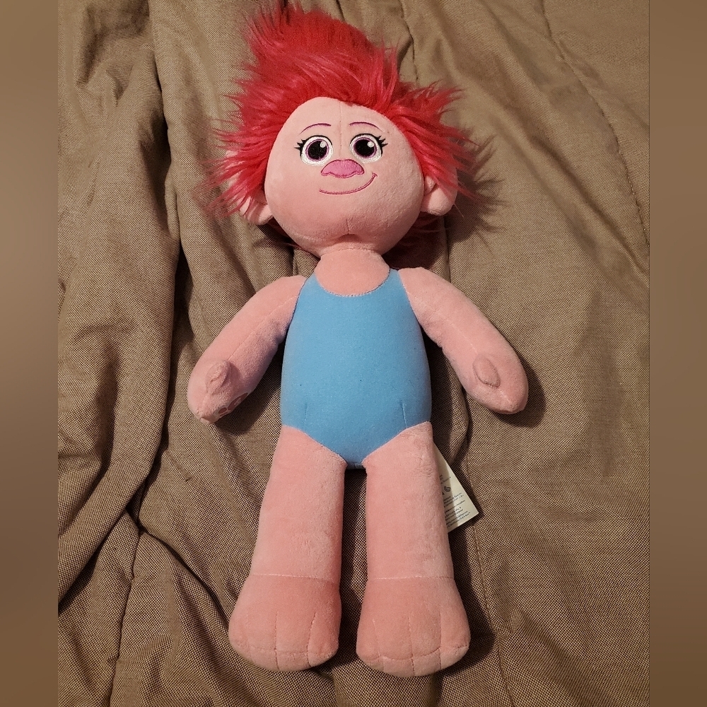 Dreamworks Build-A-Bear Trolls Princess Poppy Doll Plush 22"